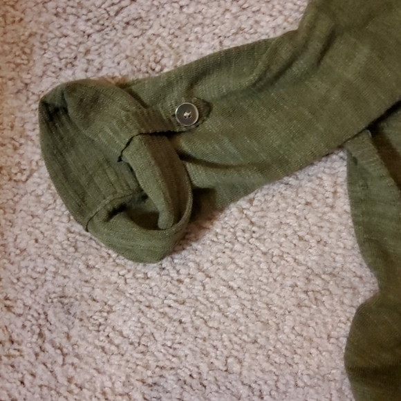 J. Crew Military Style Cardigan Size Medium - Picture 2 of 6